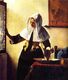 Вермеер Дельфтский. Женщина у окна. Ок.1664-1665. Холст, масло. 45,7х40,6 см. Музей Метрополитен. Нью-Йорк